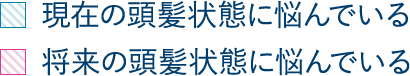 抜け毛・薄毛を気にしている人の多くが悩んでいるb